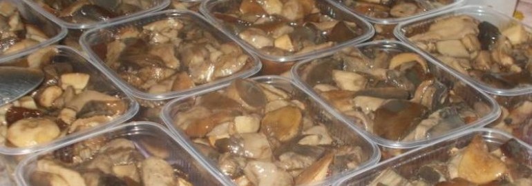 Как заморозить грибы и как приготовить замороженные грибы