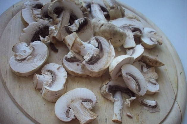 Подлив из грибов с майонезом