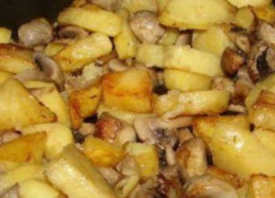Маслята жареные с картошкой, рецепты приготовления
