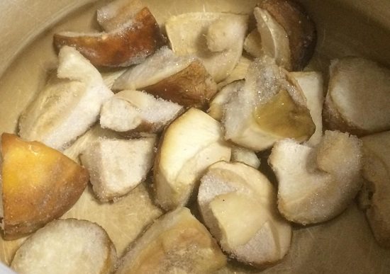 Как готовить замороженные белые грибы