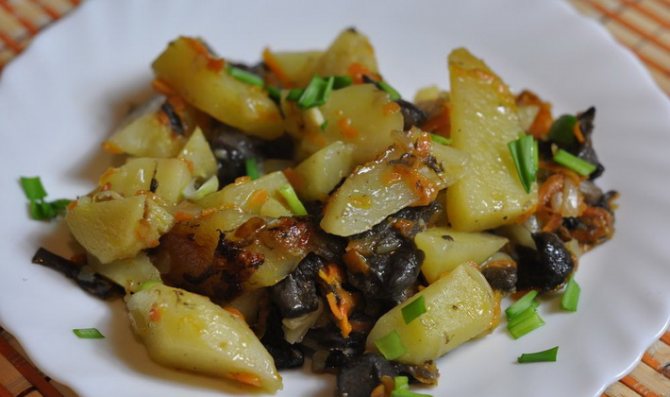Как приготовить сушеные грибы с картошкой: рецепты вкусных блюд