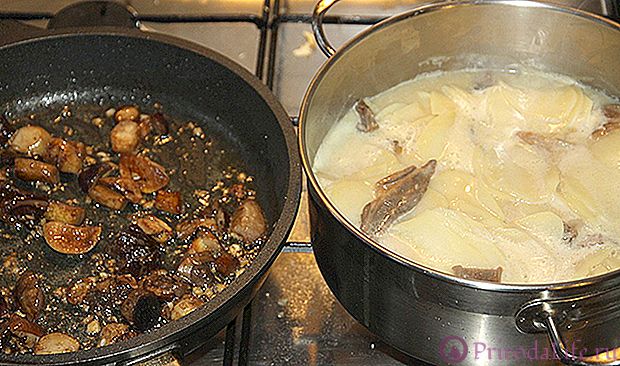 Как приготовить сушеные белые грибы с картошкой: рецепты блюд в тушеном и жареном виде