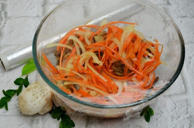 Салат с грибами шампиньонами и печенью – 5 классных рецептов