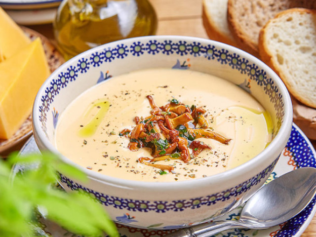 Суп с лисичками с сыром: рецепты с фото из свежих и замороженных грибов