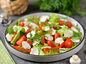 Вкусный салат с белыми грибами: как приготовить с маринованными, сушёными и жареными боровиками по рецептам