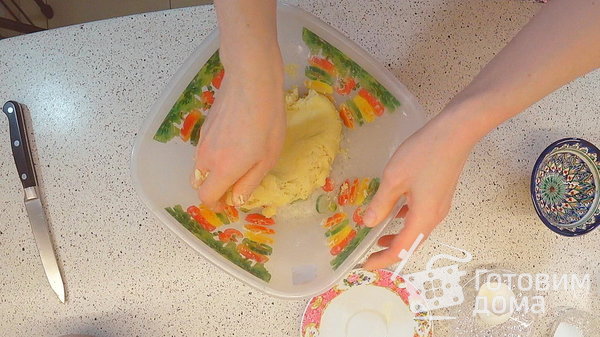 Яично-грибной пирог с луком: тончайшее тесто и очень много начинки! фото к рецепту 2