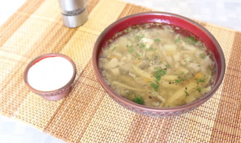 Суп с грибами вешенками и вермишелью — самый вкусный рецепт