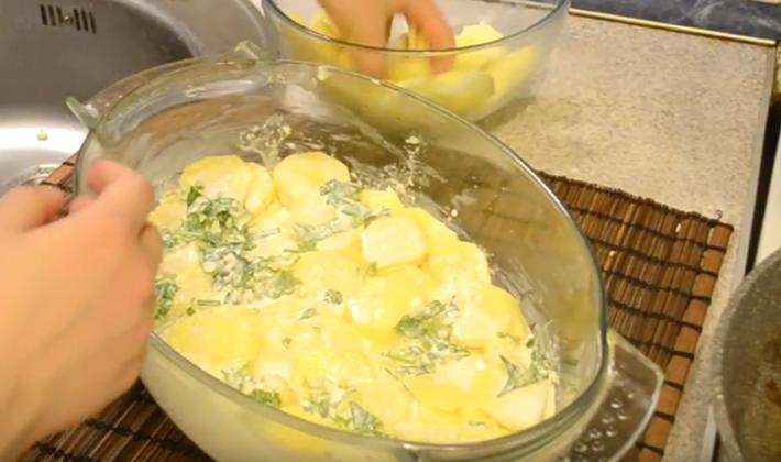 Как приготовить картошку по-французски с грибами: рецепты картофеля, запеченного в духовке и мультиварке