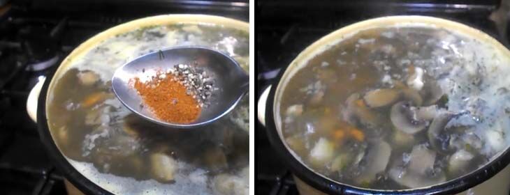 Пошаговый рецепт приготовления грибного супа из шампиньонов