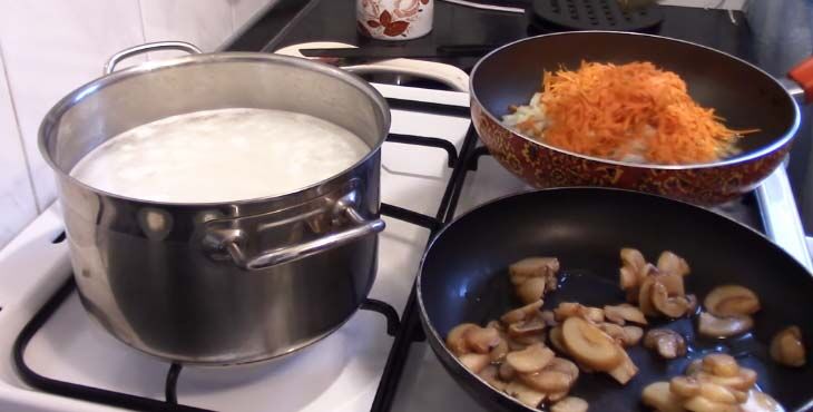 Суп грибной с шампиньонами: фото и видео, как приготовить суп с грибами шампиньонами