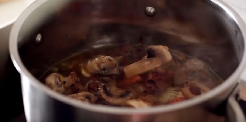 Суп грибной с шампиньонами: фото и видео, как приготовить суп с грибами шампиньонами
