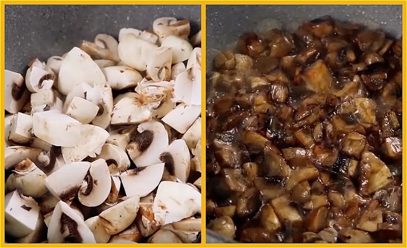 Рецепт приготовления вкусной тушеной капусты с грибами