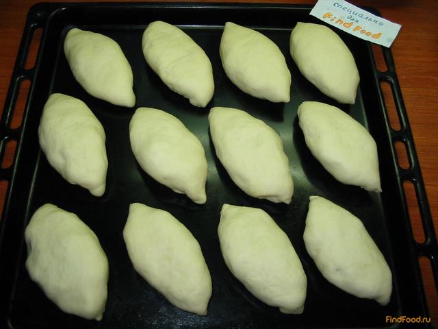 Постные пирожки с картофелем и грибами рецепт с фото 10-го шага 