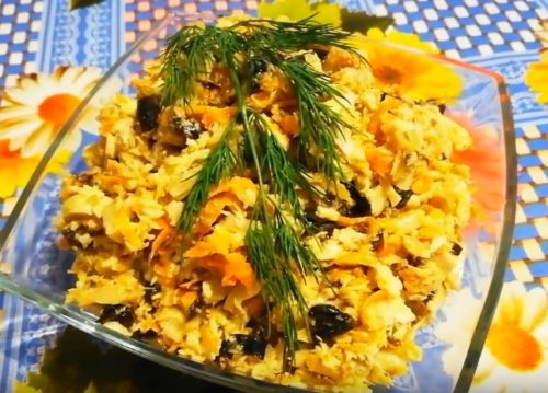 Салат с черносливом с курицей и грибами: рецепты приготовления салатов с грибами и черносливом