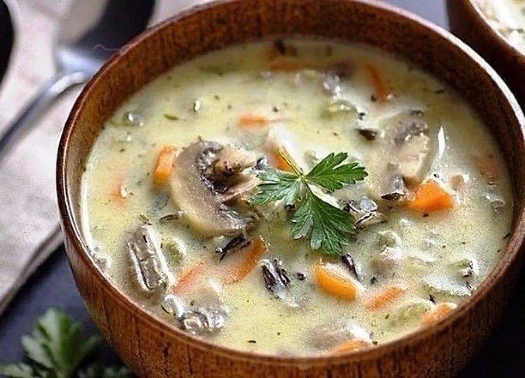 Суп грибной сливочный: здоровый и сытный обед на каждый день