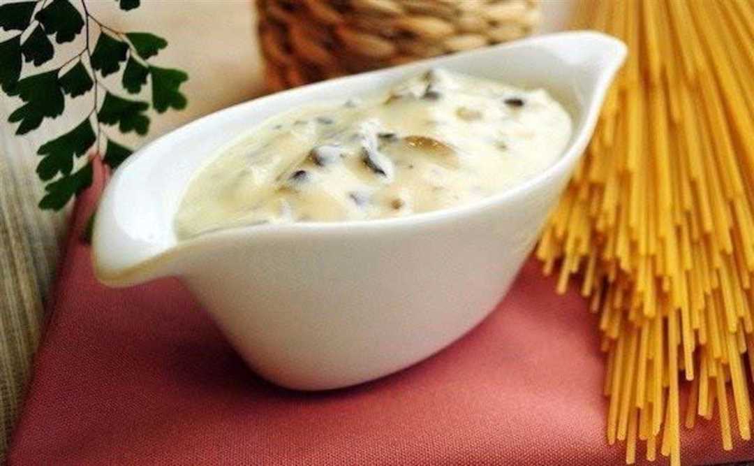 Грибной соус из белых грибов: рецепт