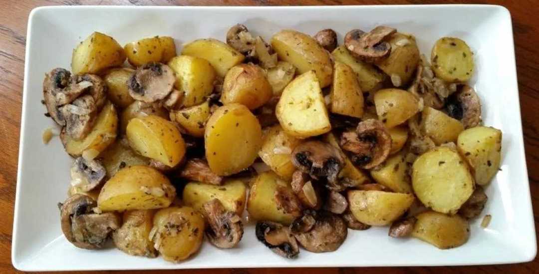 Картошка с шампиньонами в духовке: идеальное сочетание текстуры и вкуса