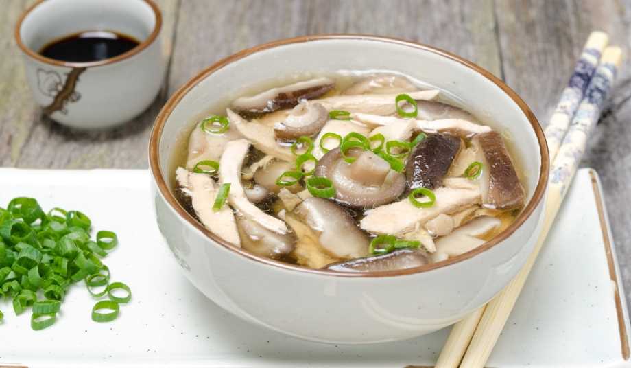 Как приготовить ароматный грибной суп по китайски