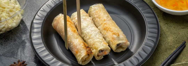 Блинчики из рисовой бумаги - вкусное и необычное блюдо для вашего стола