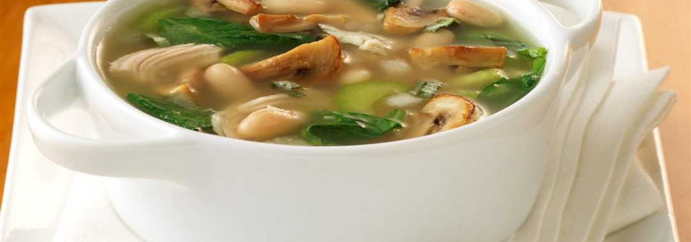 Грибной суп из белых грибов рецепт
