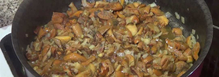 Рыжики с картошкой - вкусный и простой рецепт