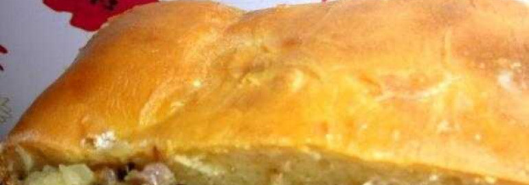 Тесто на кефире для пирога с картошкой