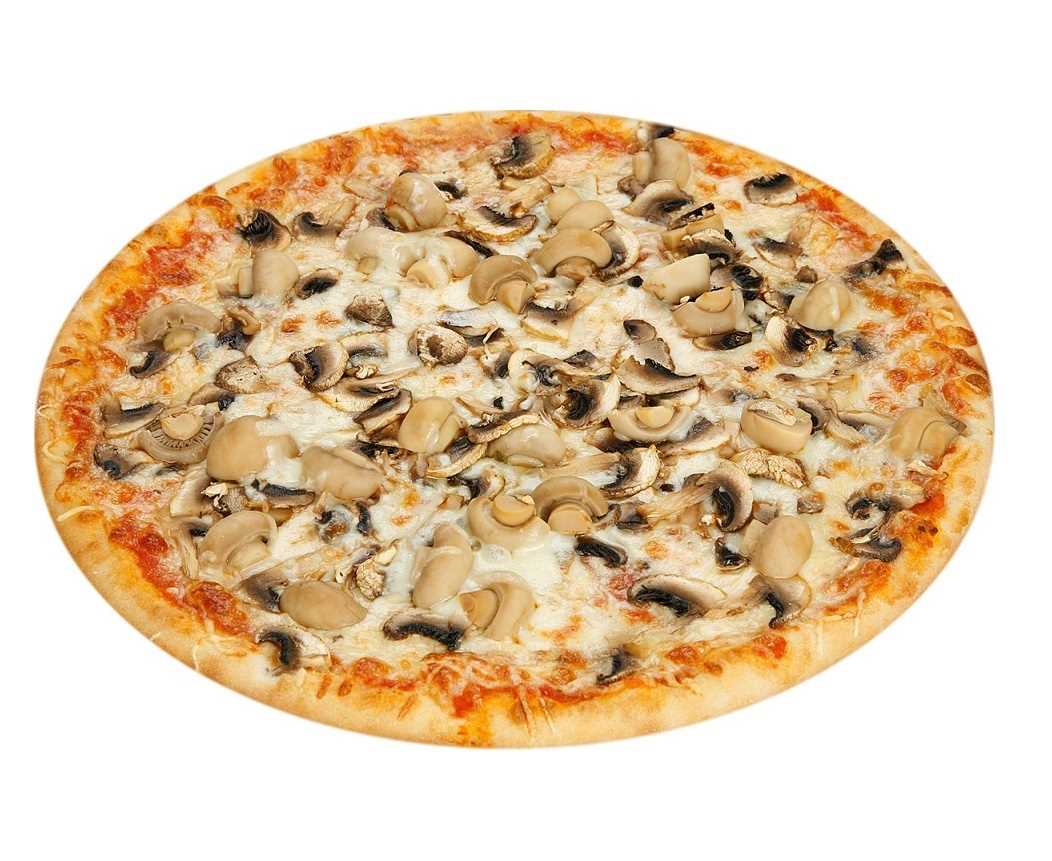 Грибная пицца - рецепт с фото