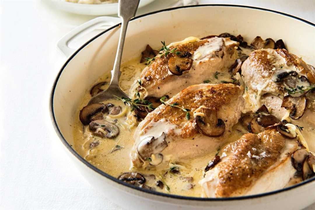 Рецепт подливы из курицы с грибами